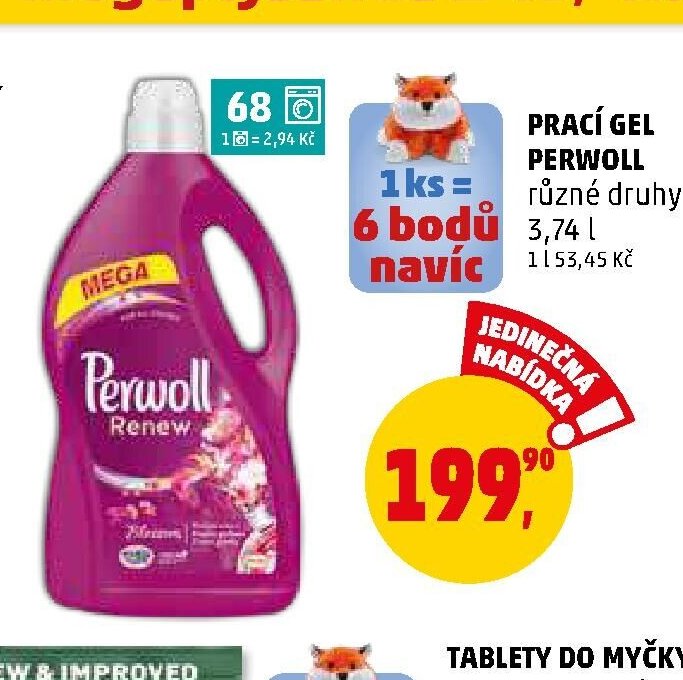 Prací gel Perwoll