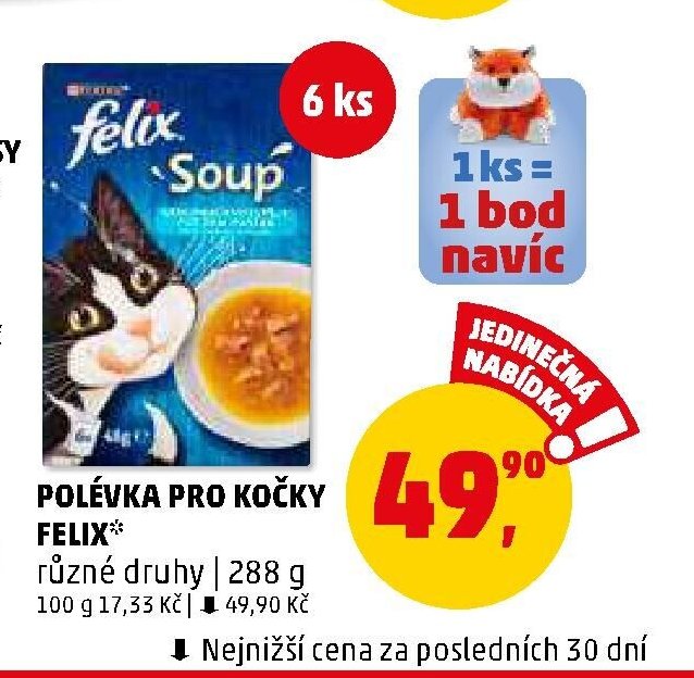 Polévka pro kočky Felix