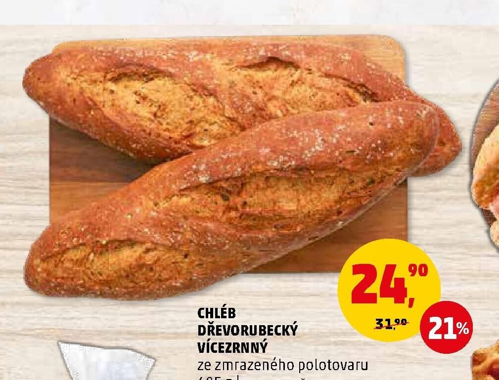 CHLÉB DŘEVORUBECKÝ VÍCEZRNNÝ