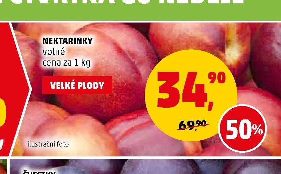 NEKTARINKY volné