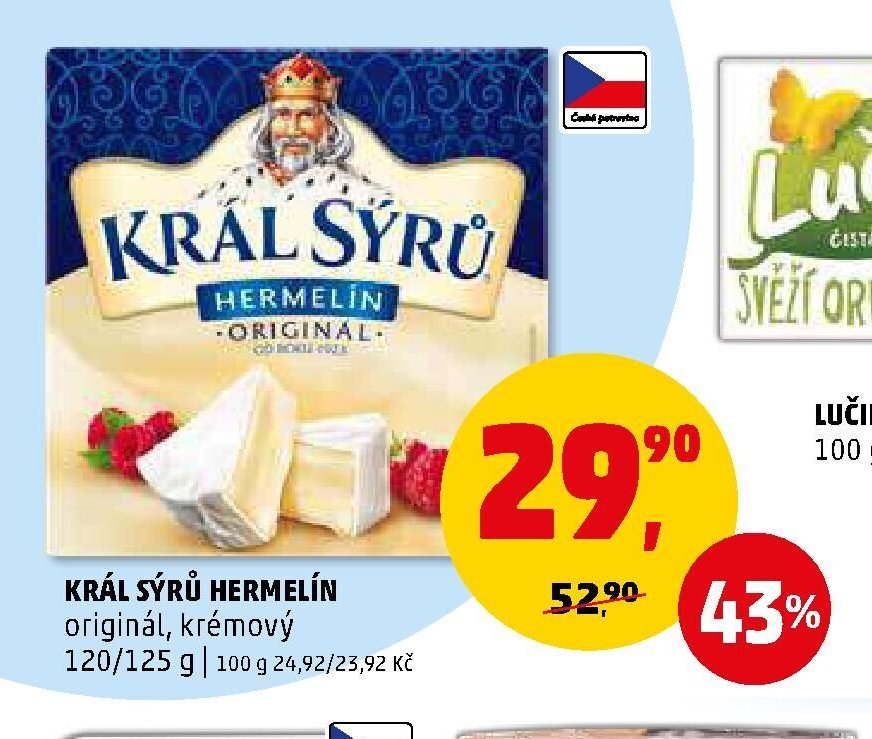 KRÁL SÝRŮ HERMELÍN