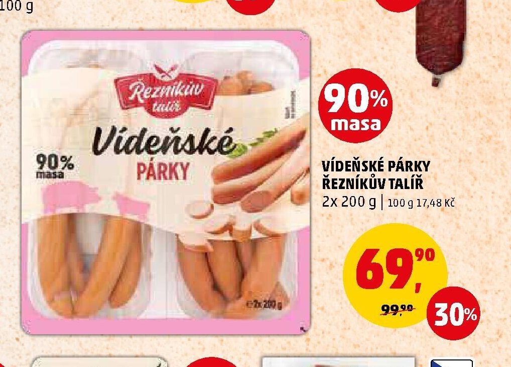 VÍDEŇSKÉ PÁRKY ŘEZNÍKŮV TALÍŘ