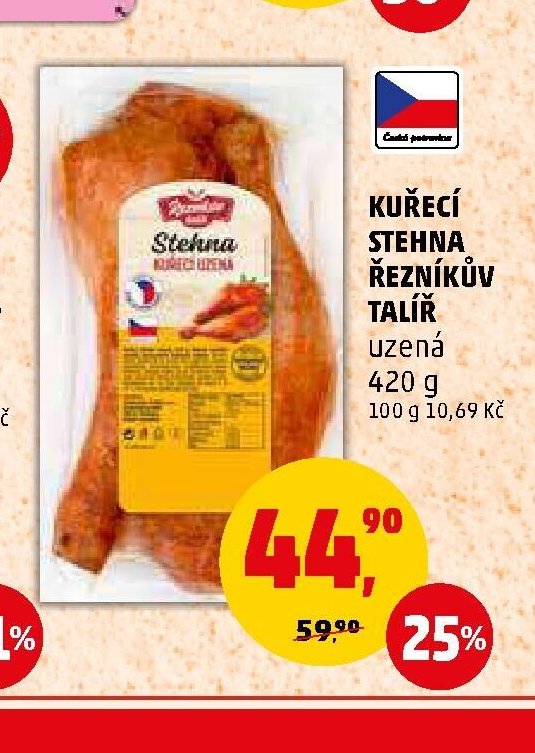 KUŘECÍ STEHNA ŘEZNÍKŮV TALÍŘ