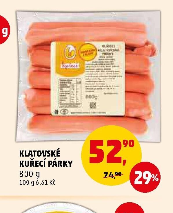 KLATOVSKÉ KUŘECÍ PÁRKY