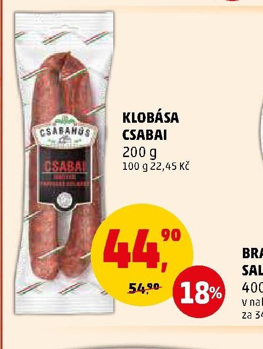 KLOBÁSA CSABAI