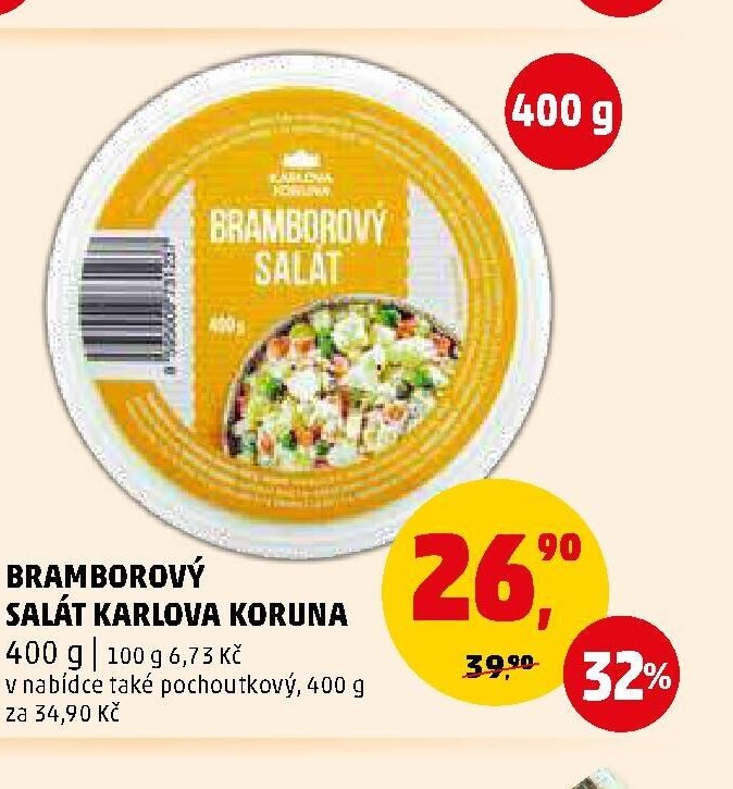 BRAMBOROVÝ SALÁT KARLOVA KORUNA
