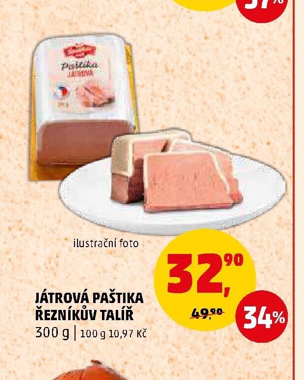JÁTROVÁ PAŠTIKA ŘEZNÍKŮV TALÍŘ