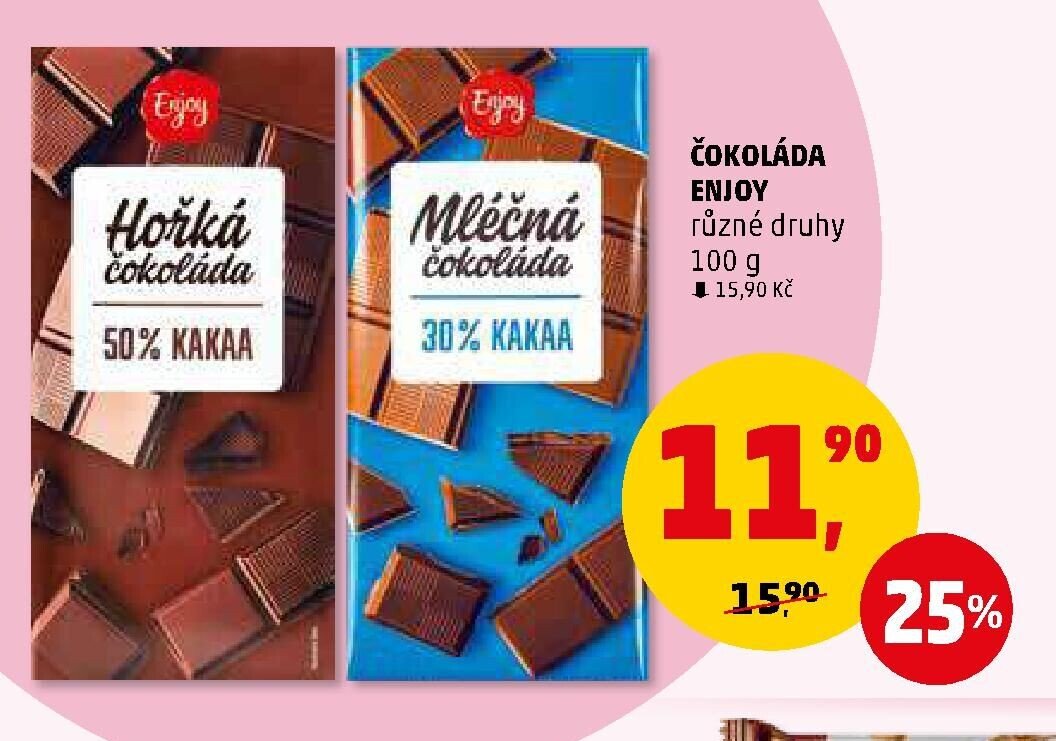 Čokoláda Enjoy