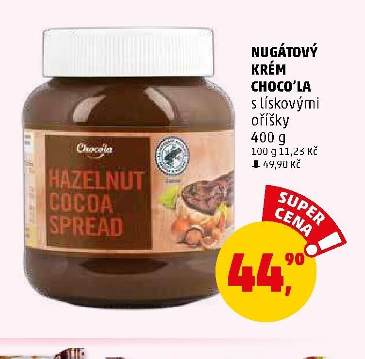 Nugátový krém Choco'la