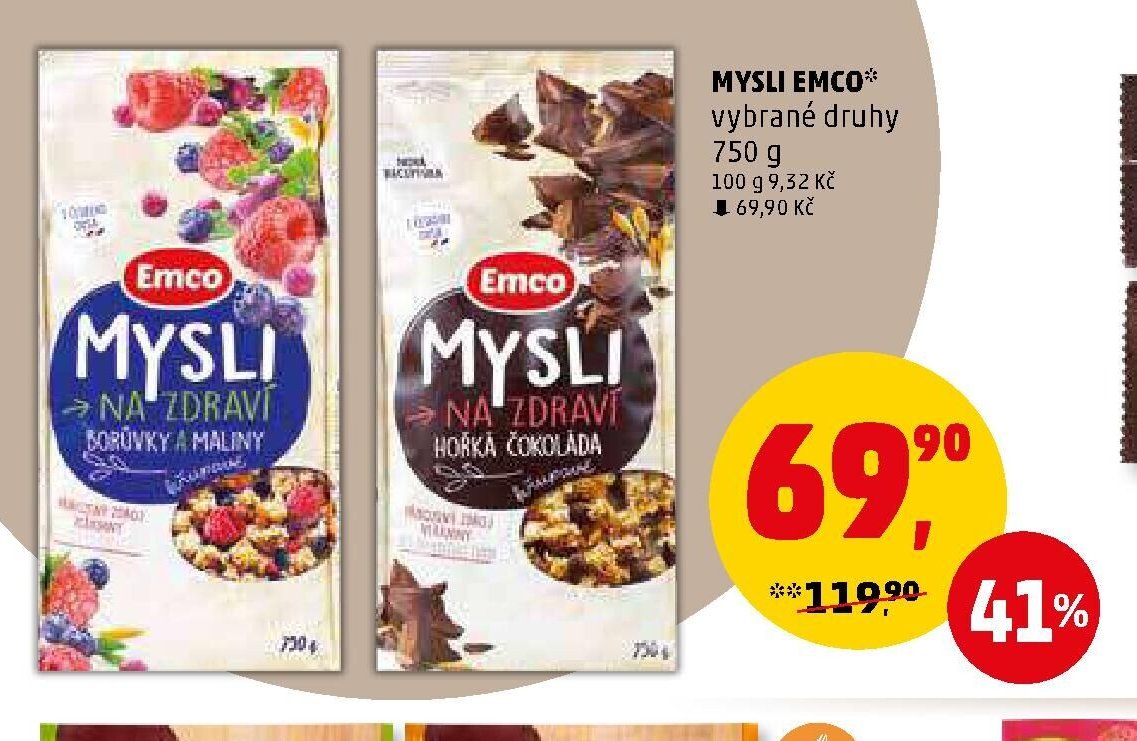 Mysli Emco vybrané druhy