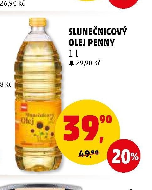 SLUNEČNICOVÝ OLEJ PENNY
