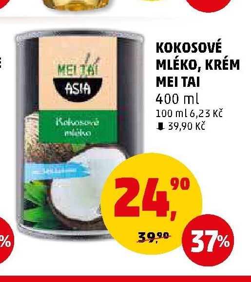 KOKOSOVÉ MLÉKO, KRÉM MEI TAI