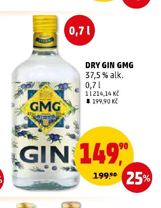 DRY GIN GMG