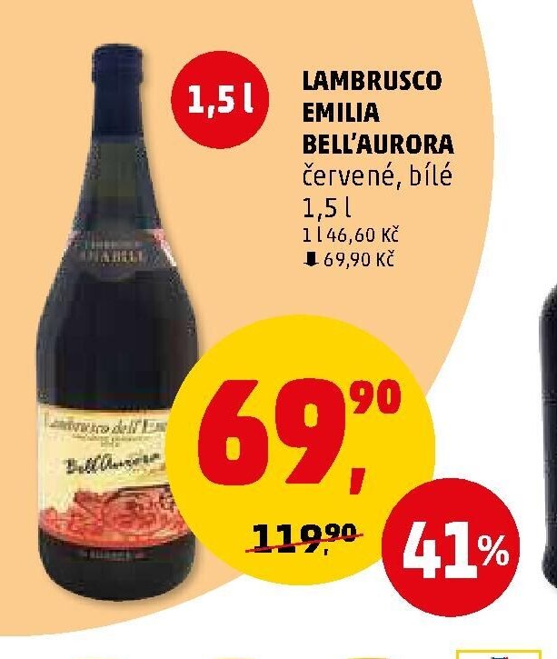 Lambrusco Emilia Bell'Aurora