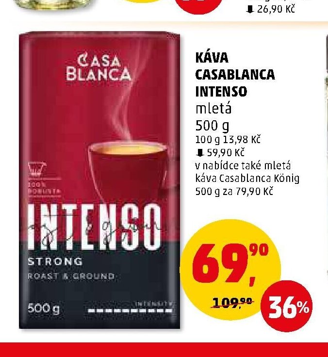 Káva Casablanca Intenso