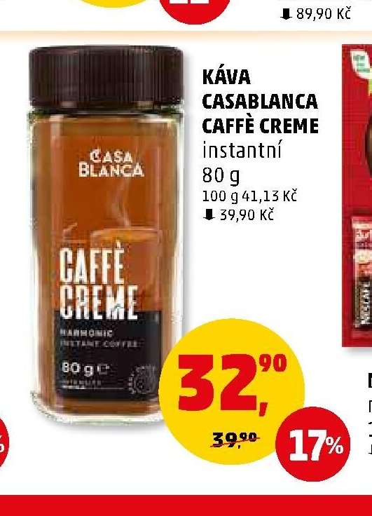 Káva Casablanca Caffé Creme