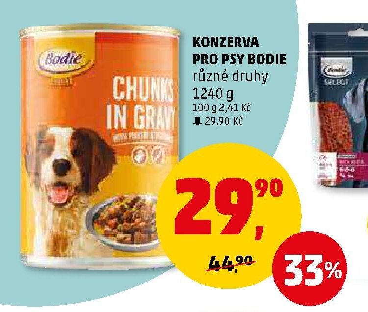 Konzerva pro psy Bodie
