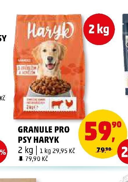 Granule pro psy Haryk