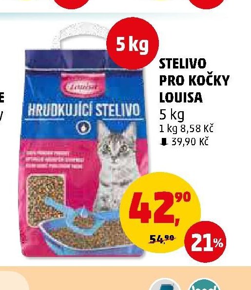 Stelivo pro kočky Louisa