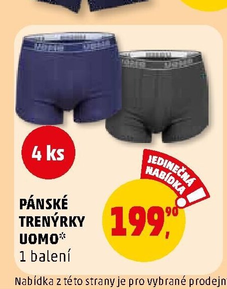 Pánské trenýrky Uomo