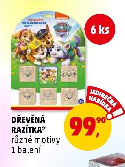 DŘEVĚNÁ RAZÍTKA