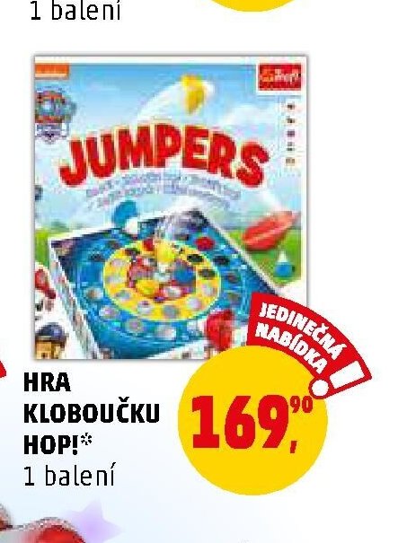 HRA KLOBOUČKU HOP!