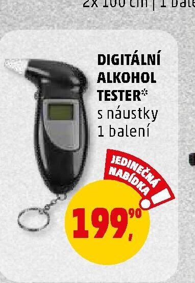 Digitální alkohol tester