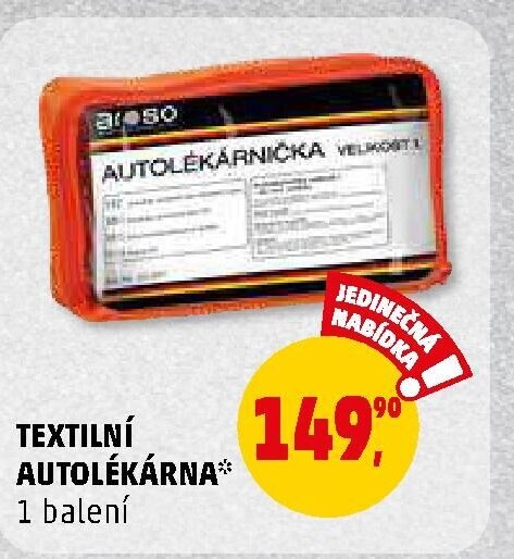 Textilní autolékárna
