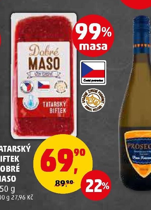 Tatarský biftek Dobré maso