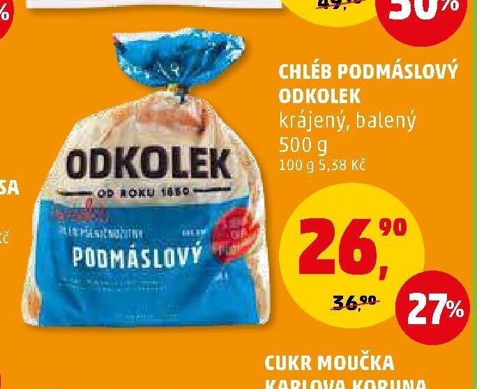 Chléb podmáslový Odkolek