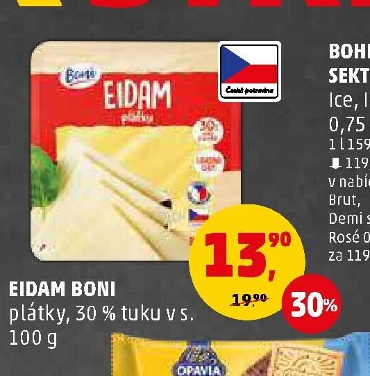 Eidam Boni plátky