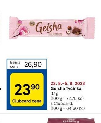 Geisha Tyčinka