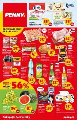akční leták Penny Market 24.8.2023-30.8.2023