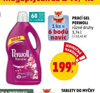 Prací gel Perwoll