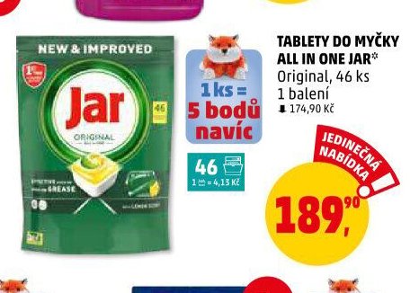 Tablety do myčky All in One Jar