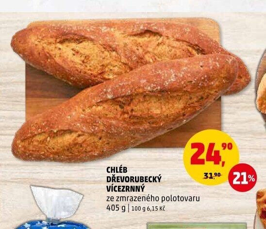 CHLÉB DŘEVORUBECKÝ VÍCEZRNNÝ