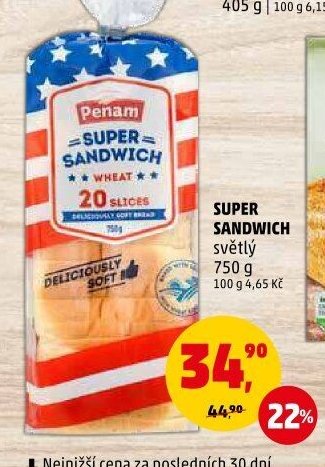 SUPER SANDWICH světlý