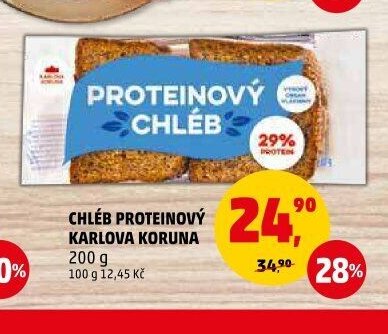 CHLÉB PROTEINOVÝ KARLOVA KORUNA