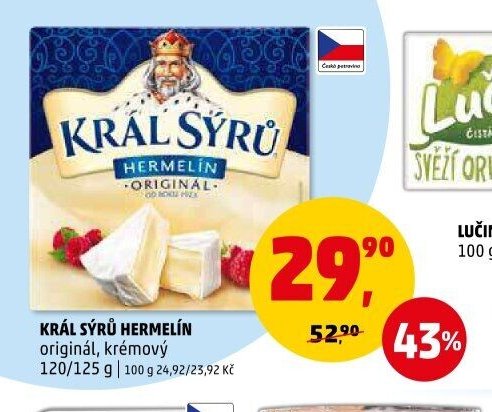 KRÁL SÝRŮ HERMELÍN