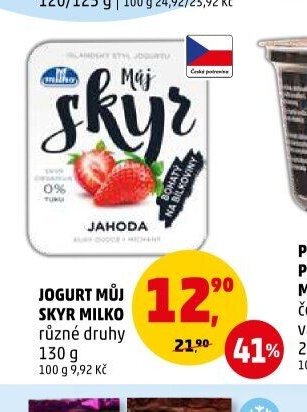JOGURT MŮJ SKYR MILKO