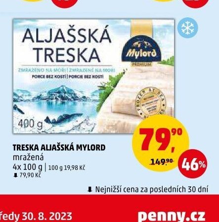 TRESKA ALJAŠSKÁ MYLORD MRAŽENÁ
