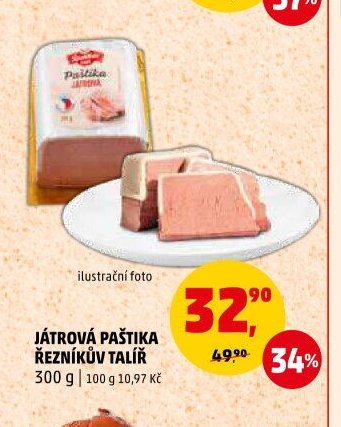 Játrová paštika Řezníkův talíř 300 g