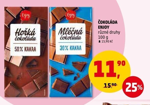Čokoláda Enjoy