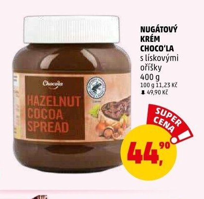 Nugátový krém Choco'la