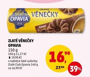 Zlaté věnečky Opavia