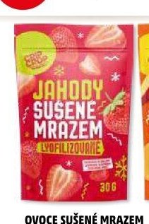 OVOCE SUŠENÉ MRAZEM jahody 30 g
