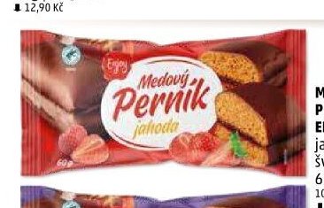 MEDOVÝ PERNÍK ENJOY jahodový 60 g
