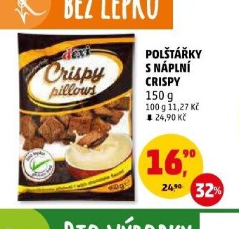 POLŠTÁŘKY S NÁPLNÍ CRISPY