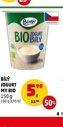 BÍLÝ JOGURT MY BIO