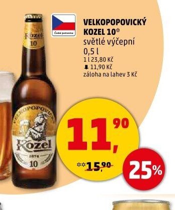 Velkopopovický Kozel 10*